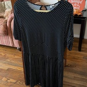 Asos polka dot dress size 14